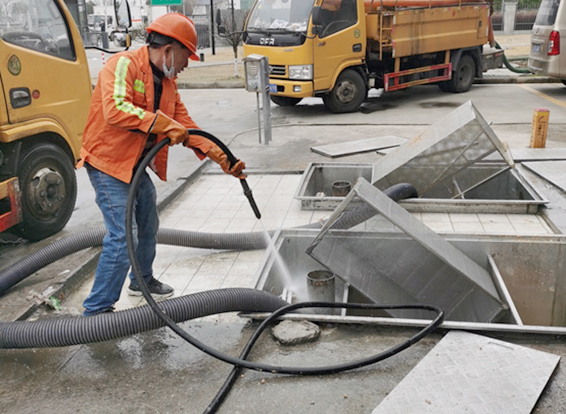 岳阳楼隔油池清理
