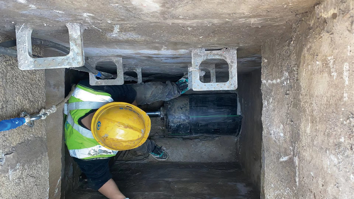 岳阳楼HDPE短管内衬法